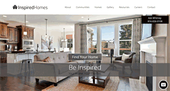 Desktop Screenshot of inspired-homes.com